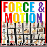 Force and Motion Kindergarten, push and pull, how things m