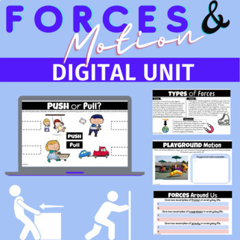 Preview of Forces and Motion Unit - Digital Resource