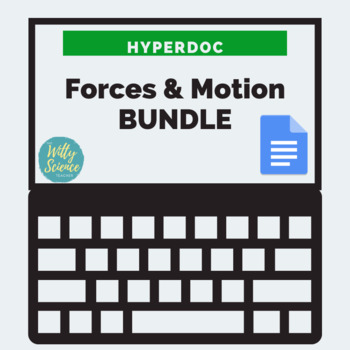 Preview of Forces and Motions HyperDoc BUNDLE