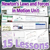 Newton's Laws of Motion and Forces in Motion Unit