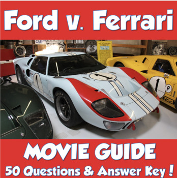 Preview of Ford v Ferrari Movie Guide (2019)  *50 Questions & Answer Key!*