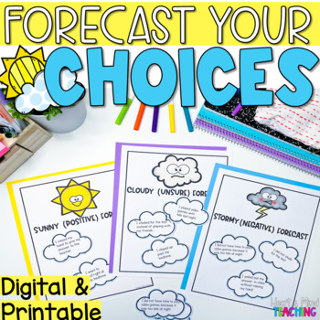 Preview of Forecast your Choices sorting activity