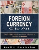 Foreign Currency Clip Art: Sweden