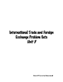 Foreign Exchange and International Trade AP Macro Problem 