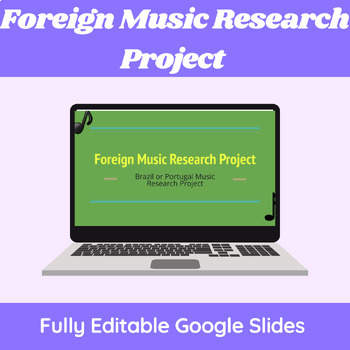 Preview of Foreign Music Research Project