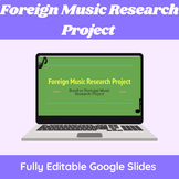 Foreign Music Research Project