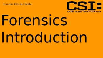 Preview of Forensic 1.1 Slideshow