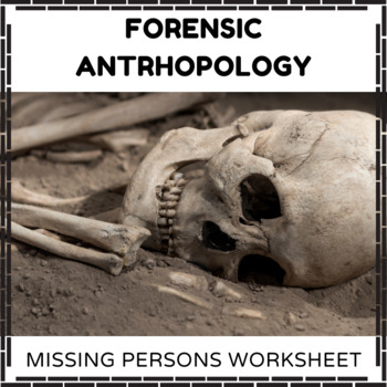 Preview of Forensic Anthropology Worksheet