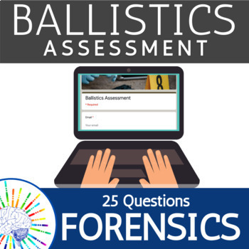 Preview of Forensic Ballistics Evidence Unit Assessment - 25 Multiple Choice Questions 