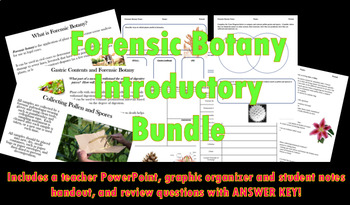 Preview of Forensic Botany Introductory Bundle