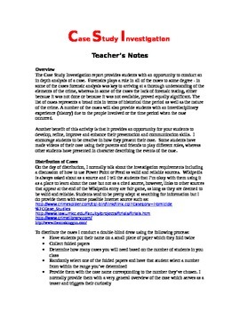 forensic case studies for students to solve pdf