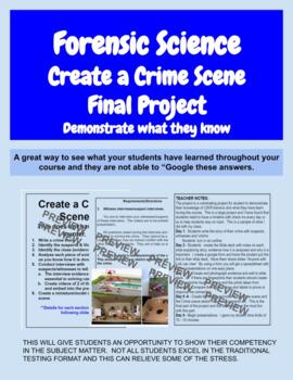 Preview of Forensic - Create a Crime Scene