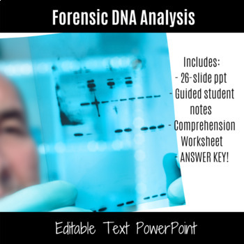 Preview of Forensic DNA Fingerprinting and Profiling Lesson