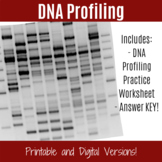 Forensic DNA Profiling and Fingerprinting Practice Worksheet