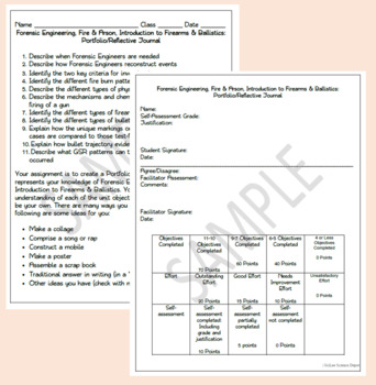 Forensic Engineering, Fire & Arson, Firearms & Ballistics Assessment Packet