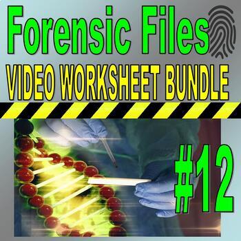 Preview of Forensic Files : Bundle Set #12 (10 Science Video Sheets / Distance Learning)