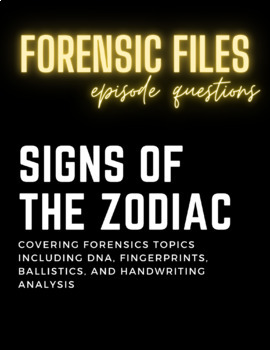 Preview of Forensic Files "Signs of the Zodiac" (DNA, fingerprint, ballistics, handwriting)