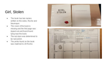 Preview of Forensic Investigator - How To Create A Missing Person Crime Scene