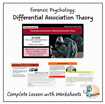 Preview of FORENSIC PSYCHOLOGY: Differential Association Theory