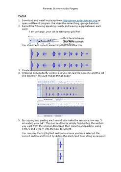 Preview of Forensic Science Audio Forgery