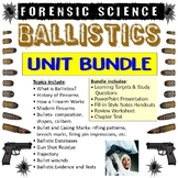 Forensic Science Ballistics Unit Bundle