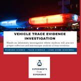 Forensics CSI Vehicle Trace Evidence Investigation End of 