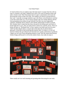 case study for forensic science