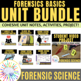 Forensic Science Crime Scene Basics Unit BUNDLE