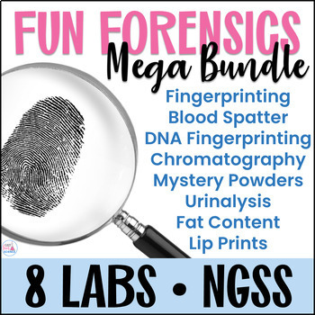 Preview of Forensic Science Crime Scene Investigation Activities - Middle School Curriculum