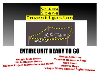 Preview of Forensic Science Crime Scene Investigation Unit-Search and Collect Evidence