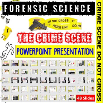 Preview of Forensic Science Crime Scene PowerPoint Presentation