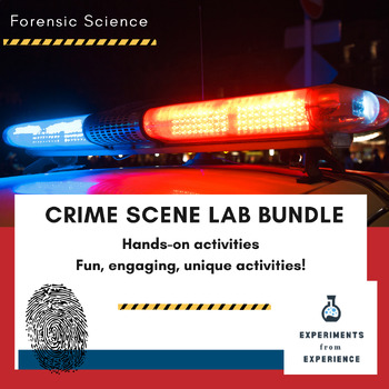 Preview of Forensic Science Crime Scene Investigation CSI UNIT BUNDLE