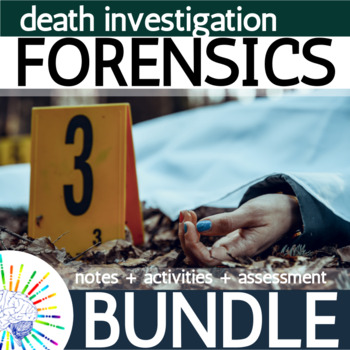 Preview of Forensic Science Death Investigation BUNDLE - Autopsy, Decay, Bugs and Bones!