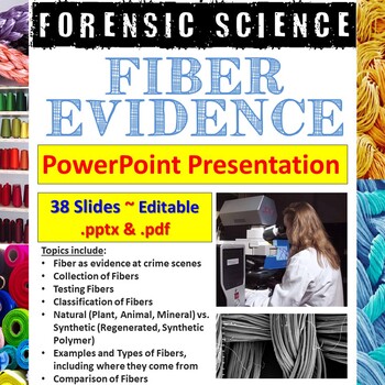 Preview of Forensic Science - Fiber Evidence PowerPoint Presentation