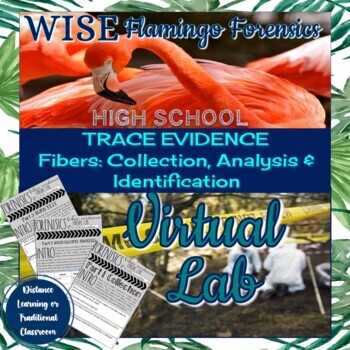 Preview of Forensic Science Fibers Virtual Lab Complete Series  DIGITAL RESOURCE