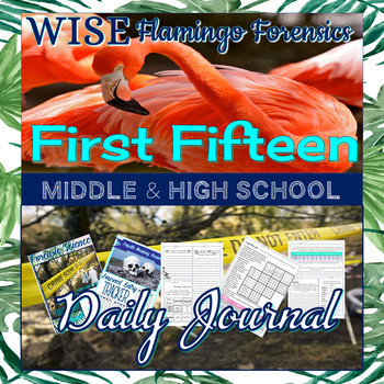 Preview of Forensic Science First Fifteen Minute Daily Warm Up Journal
