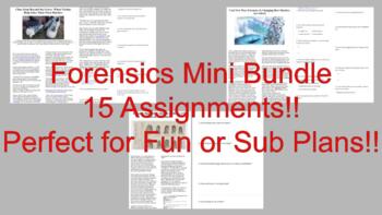 Preview of Forensic Science: Forensics Mini Bundle