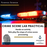 Forensics Hands-On Crime Scene Lab Practical- Activity, Ea