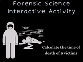 Forensic Science Interactive Resource - Calculating the ti