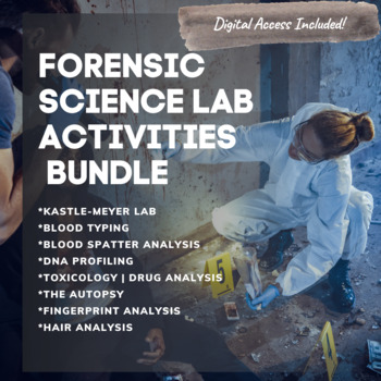Preview of Forensic Science Lab Activities Bundle
