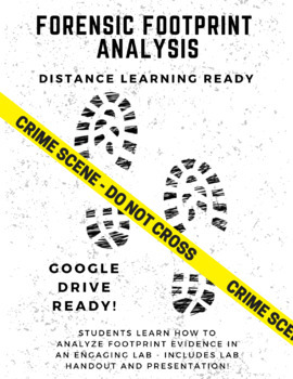Preview of Forensic Science Lab -- Footprint Analysis -- GOOGLE VERSION