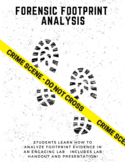 Forensic Science Lab -- Footprint Analysis -- PDF VERSION