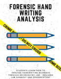 Forensic Science Lab -- Handwriting Analysis -- PDF VERSION