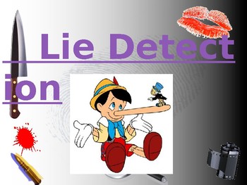 Preview of Forensic Science: Lying PowerPoint