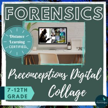 Preview of Forensic Science Preconceptions Digital Collage DIGITAL RESOURCE