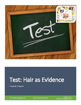 Preview of Forensic Science Test: Hair as Evidence