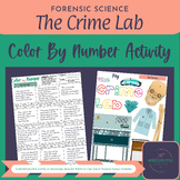 Forensic Science: The Crime Lab Color-By-Number Activity