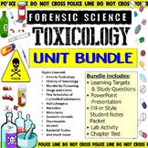 Forensic Science Toxicology Unit Bundle
