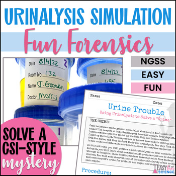 Preview of Forensic Science Crime Scene Investigation (CSI) Urinalysis Simulation Activity