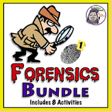 Middle School Forensics: 8 Activity Bundle (Save 20%)